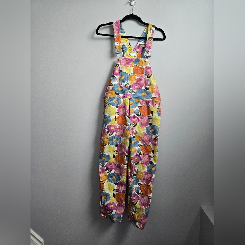 Floral Overalls